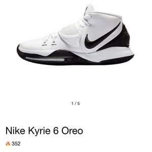 Nike Kyrie 6 “Oreo” Men’s/Women’s Basketball/Volleyball/IndoorCourt Shoes